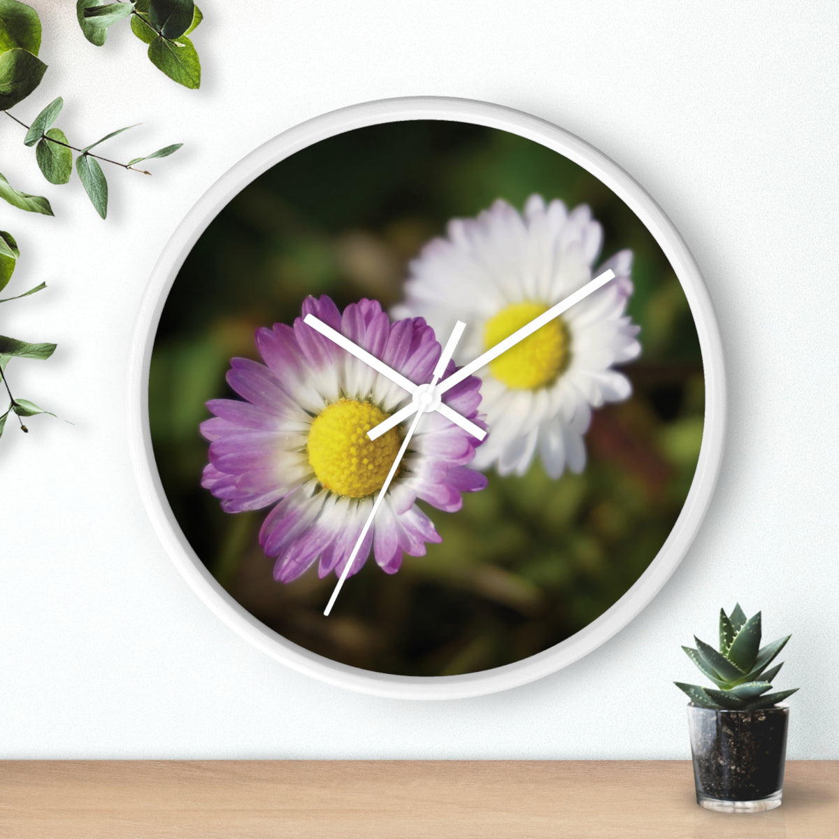 Wall Clock - Flower of Daisies