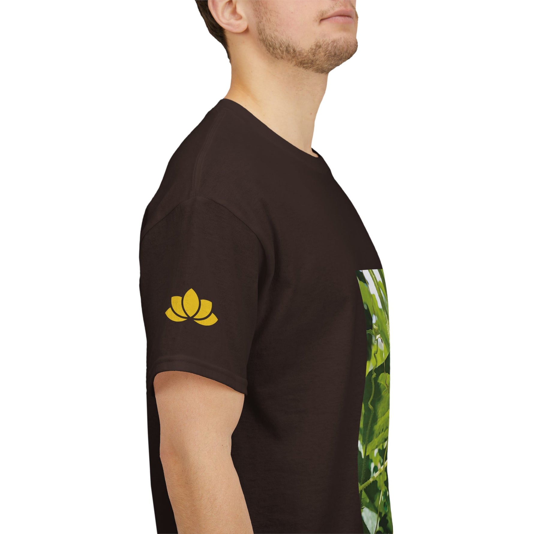 Unisex Heavy Cotton Tee - Flower of Cucumber