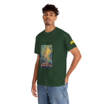 Unisex Heavy Cotton Tee - Poly Art - Forest (Variant 2)