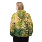 Windbreaker Jacket - Poly Art - Rosehip Plant