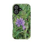 Magnetic Tough Phone Case - Flower of Malva Sylvestris