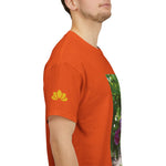 Unisex Heavy Cotton Tee - Flower of Rose, Small Bouquet