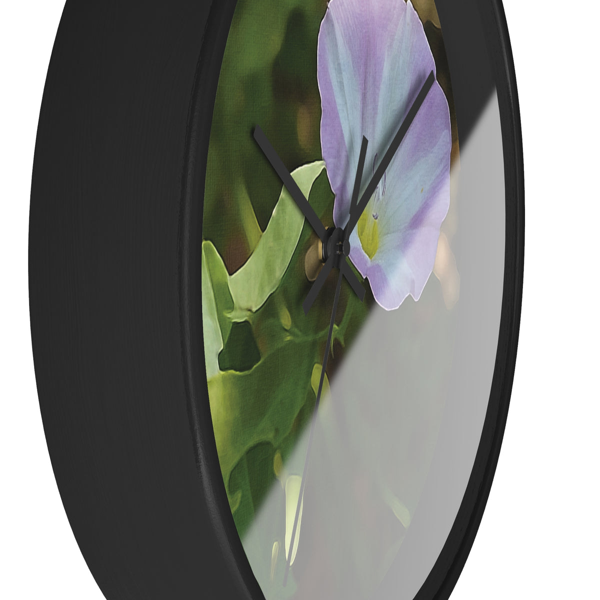 Wall Clock - Flower of Convolvulus Arvensis/Vilucchio