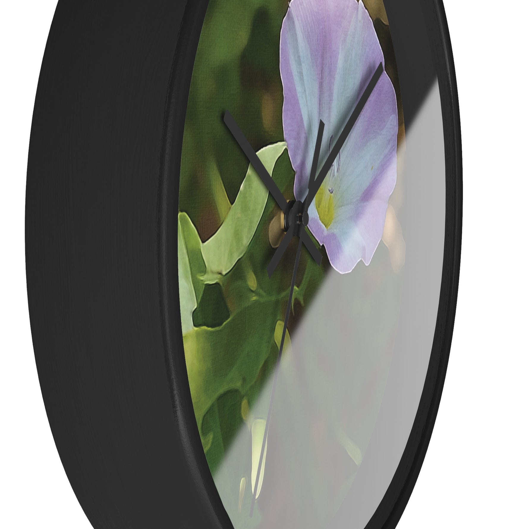 Wall Clock - Flower of Convolvulus Arvensis/Vilucchio