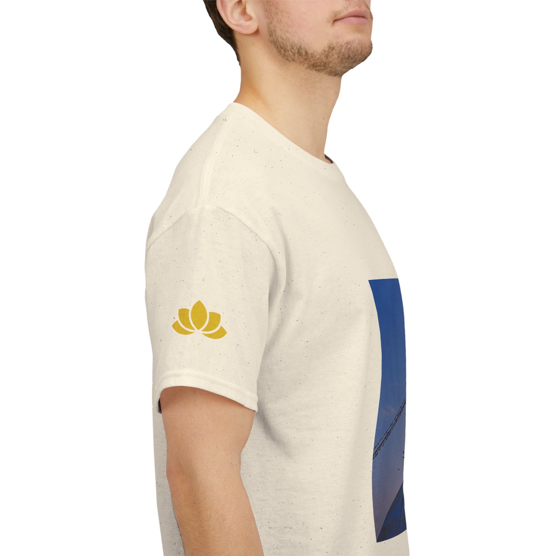 Unisex Heavy Cotton Tee - Nepal, Buddha's Eyes (Variant 6)