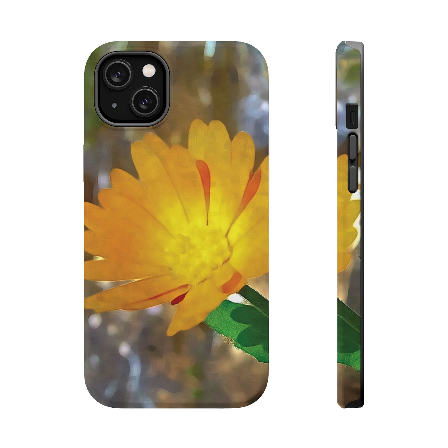 Magnetic Tough Phone Case - Flower of Calendula