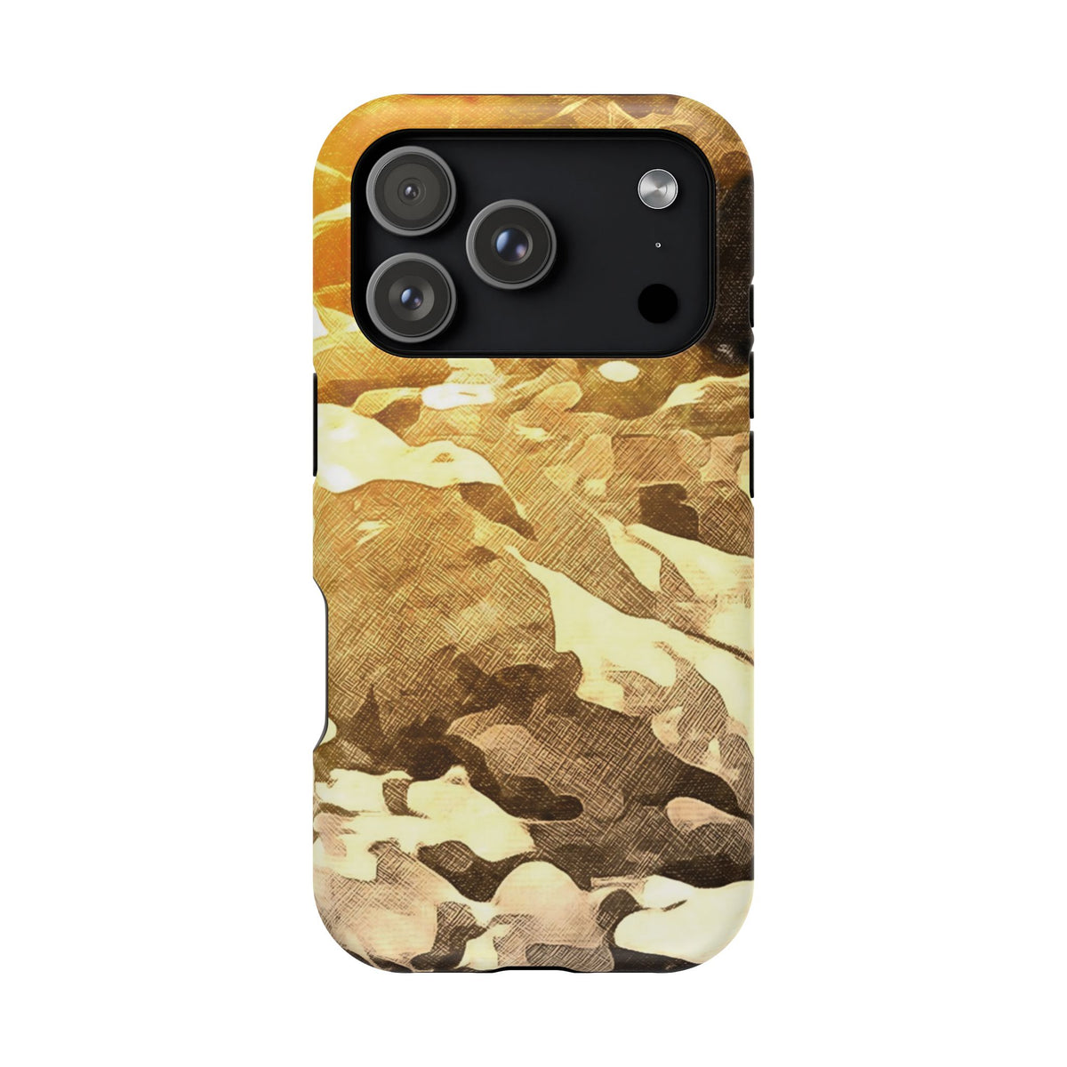 Magnetic Tough Phone Case - Golden Reflections (Variant 1)