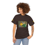 Unisex Heavy Cotton Tee - Flower of Calendula