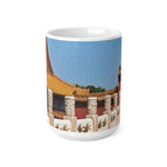 Ceramic White Cup 15oz - China's Beauty (Color Variant)