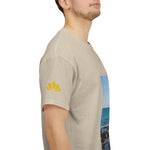 Unisex Heavy Cotton Tee - Sea (Variant 6)