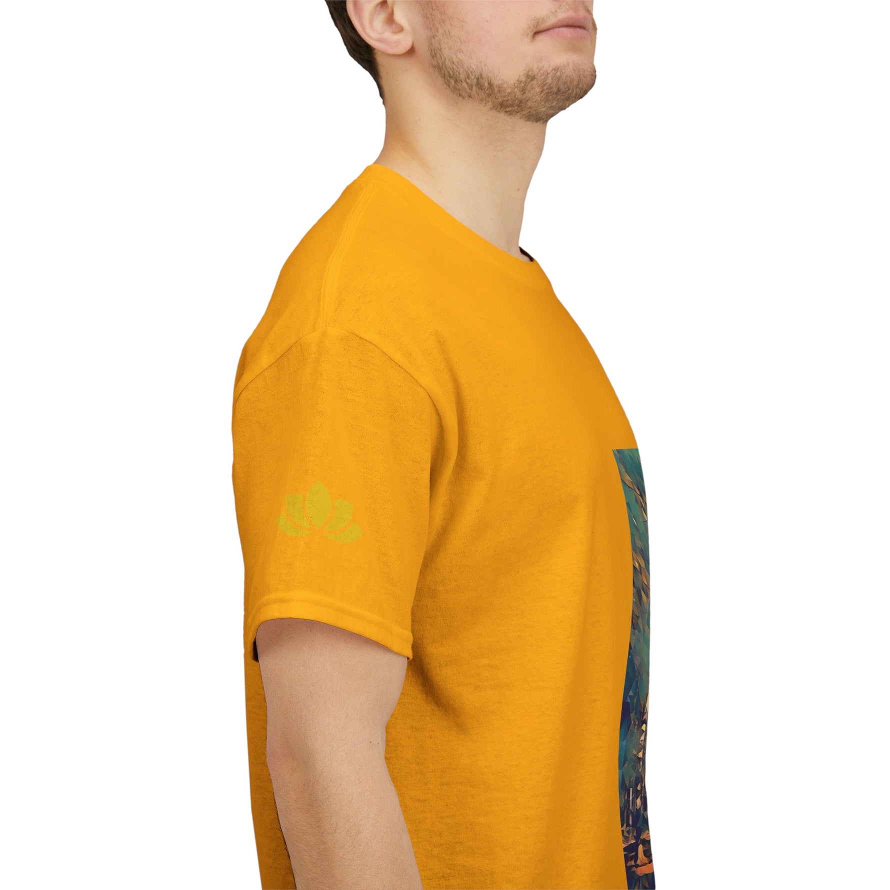 Unisex Heavy Cotton Tee - Poly Art - Forest (Variant 2)