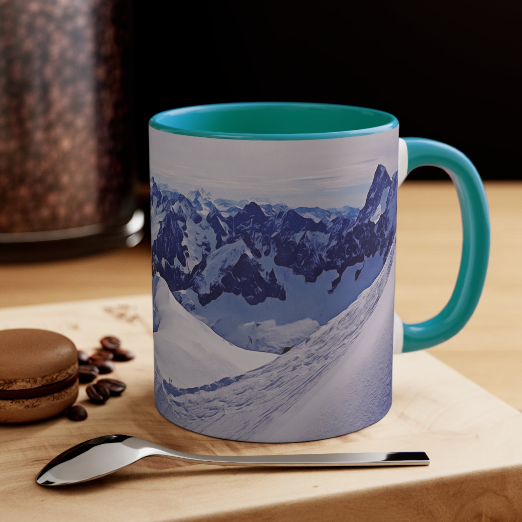Mug 11oz - View from Mont Blanc, France (Variant 2)