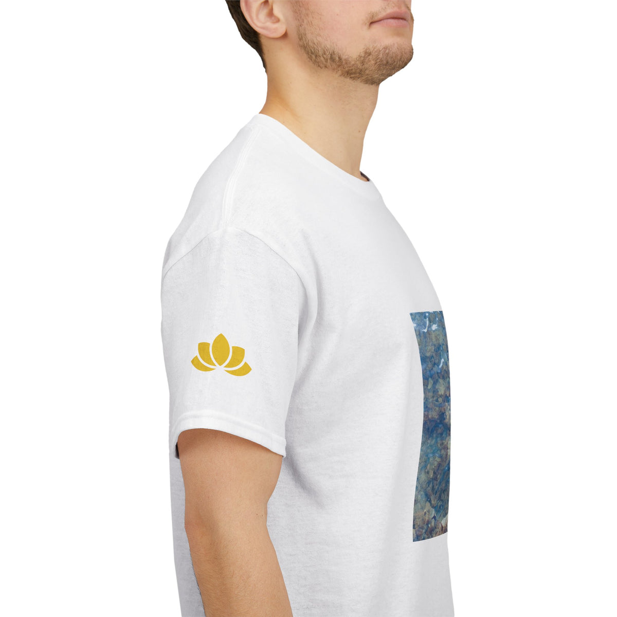 Unisex Heavy Cotton Tee - Sea (Variant 3)