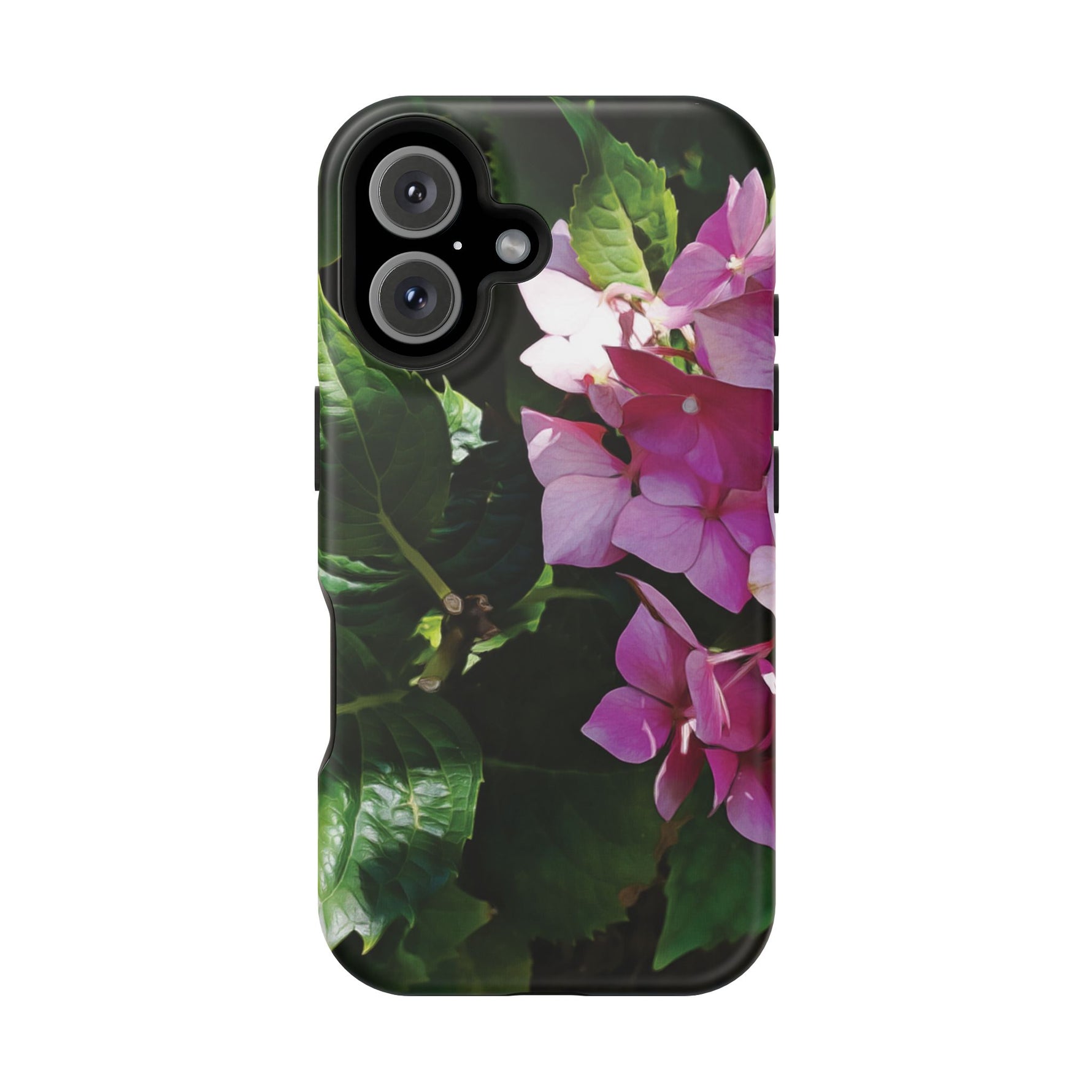 Magnetic Tough Phone Case - Flower of Ortensia/Hydrangea Macrophylla