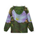 Windbreaker Jacket - Flower of Convolvulus Arvensis/Vilucchio