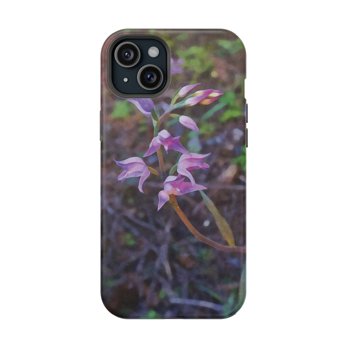Magnetic Tough Phone Case - Flower of Cephalanthera Rubra