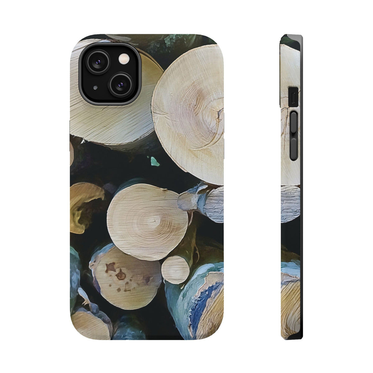Magnetic Tough Phone Case - Wooden Trunks (Variant 1)
