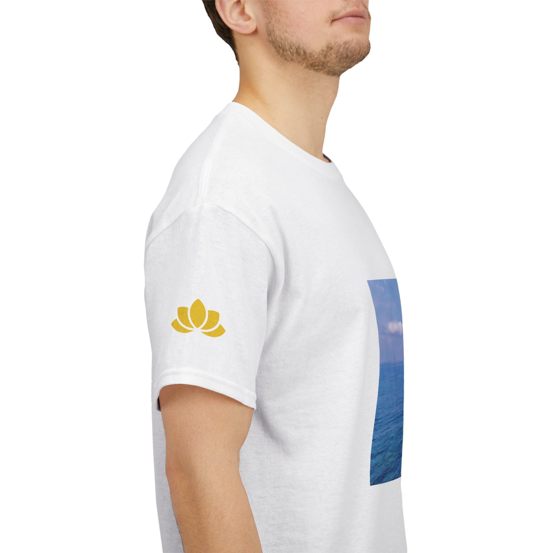 Unisex Heavy Cotton Tee - Sea (Variant 1)