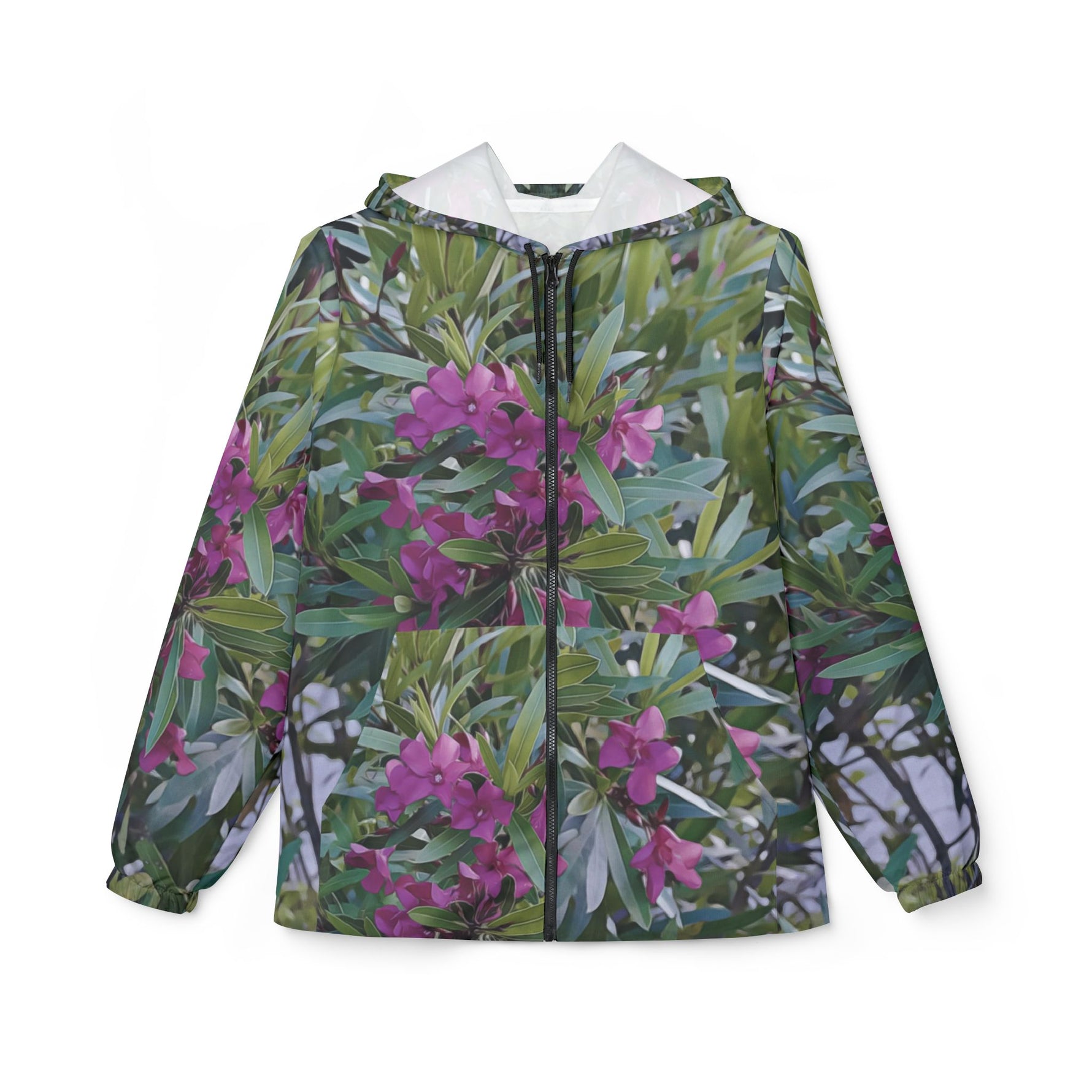 Windbreaker Jacket - Flower of Oleander