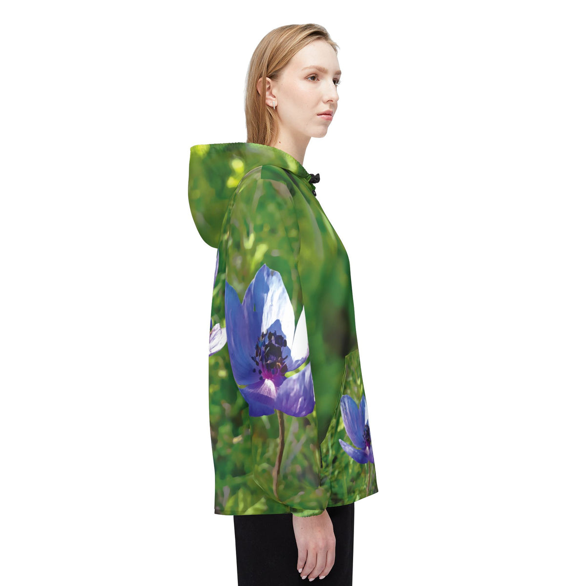 Windbreaker Jacket - Flower of Anemone