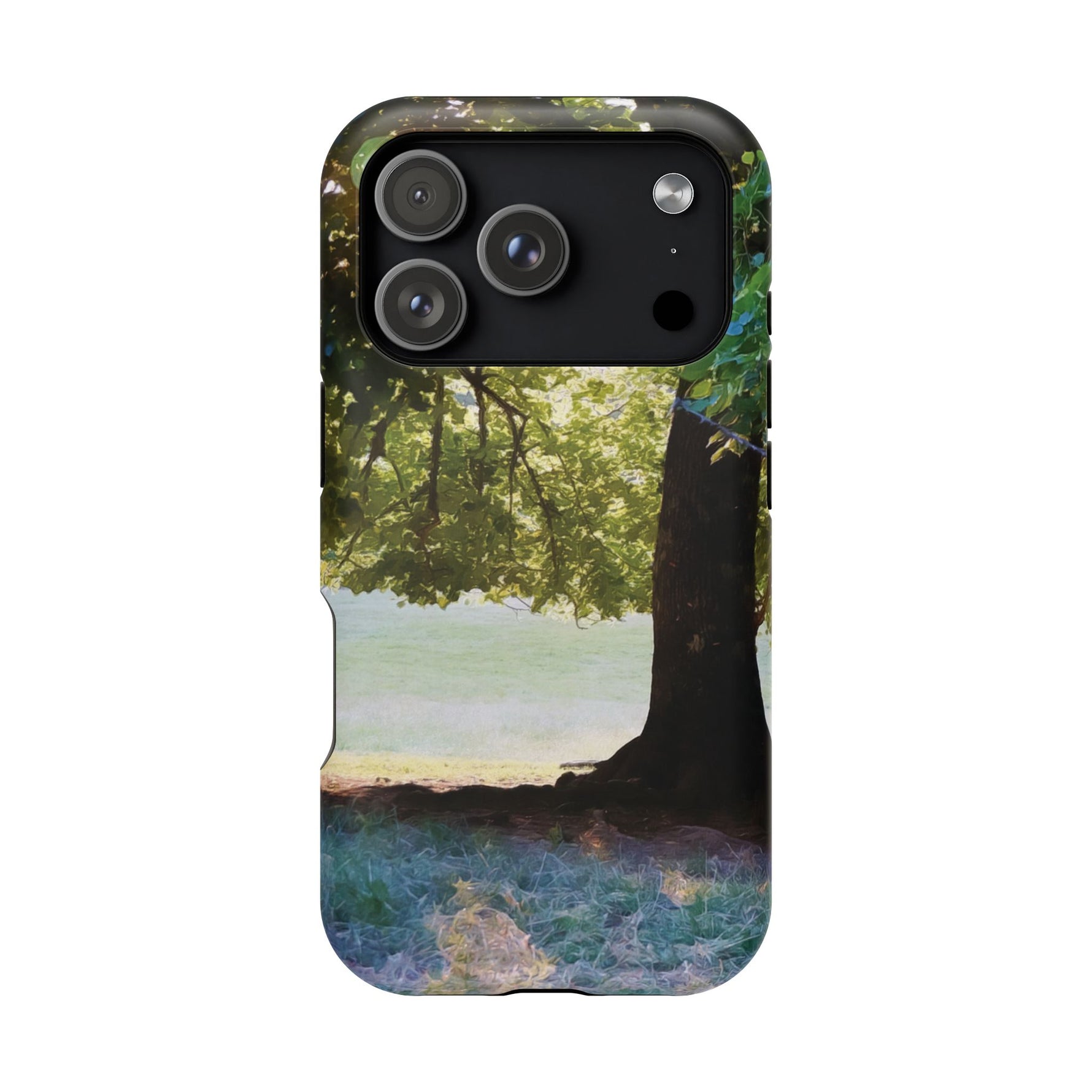 Magnetic Tough Phone Case - Tree in a Lawn (Variant 2)