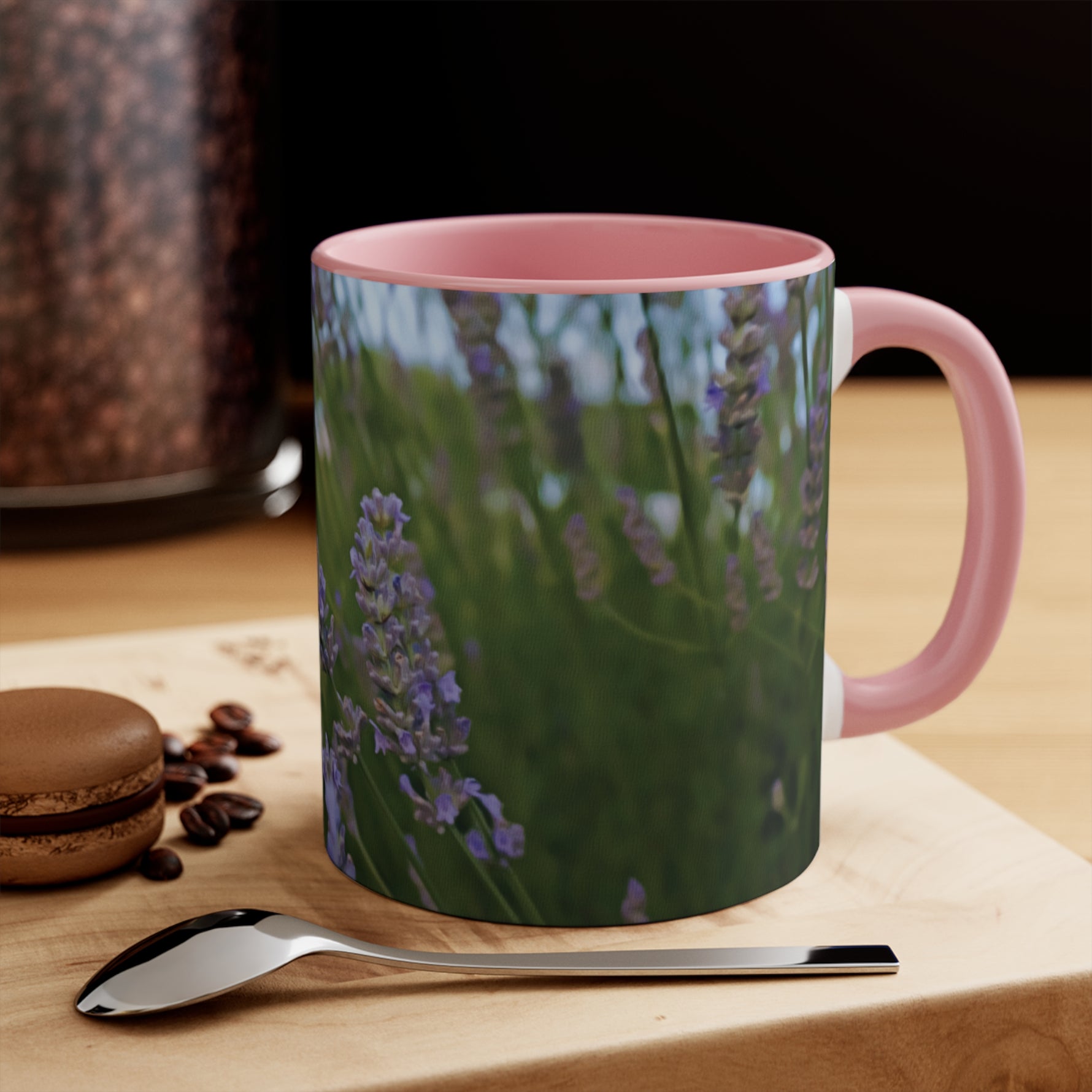 Mug 11oz - Flower of Lavender with Bombus Insect (Variant 2)