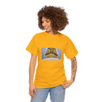 Unisex Heavy Cotton Tee - Nepal, Buddha's Eyes (Variant 4)
