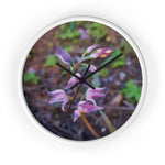 Wall Clock - Flower of Cephalanthera Rubra