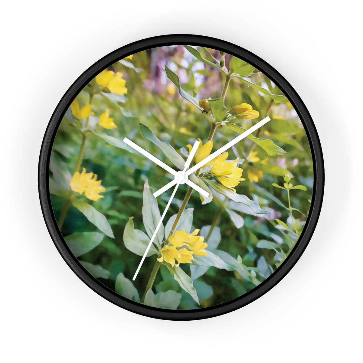 Wall Clock - Flower of Lysimachia