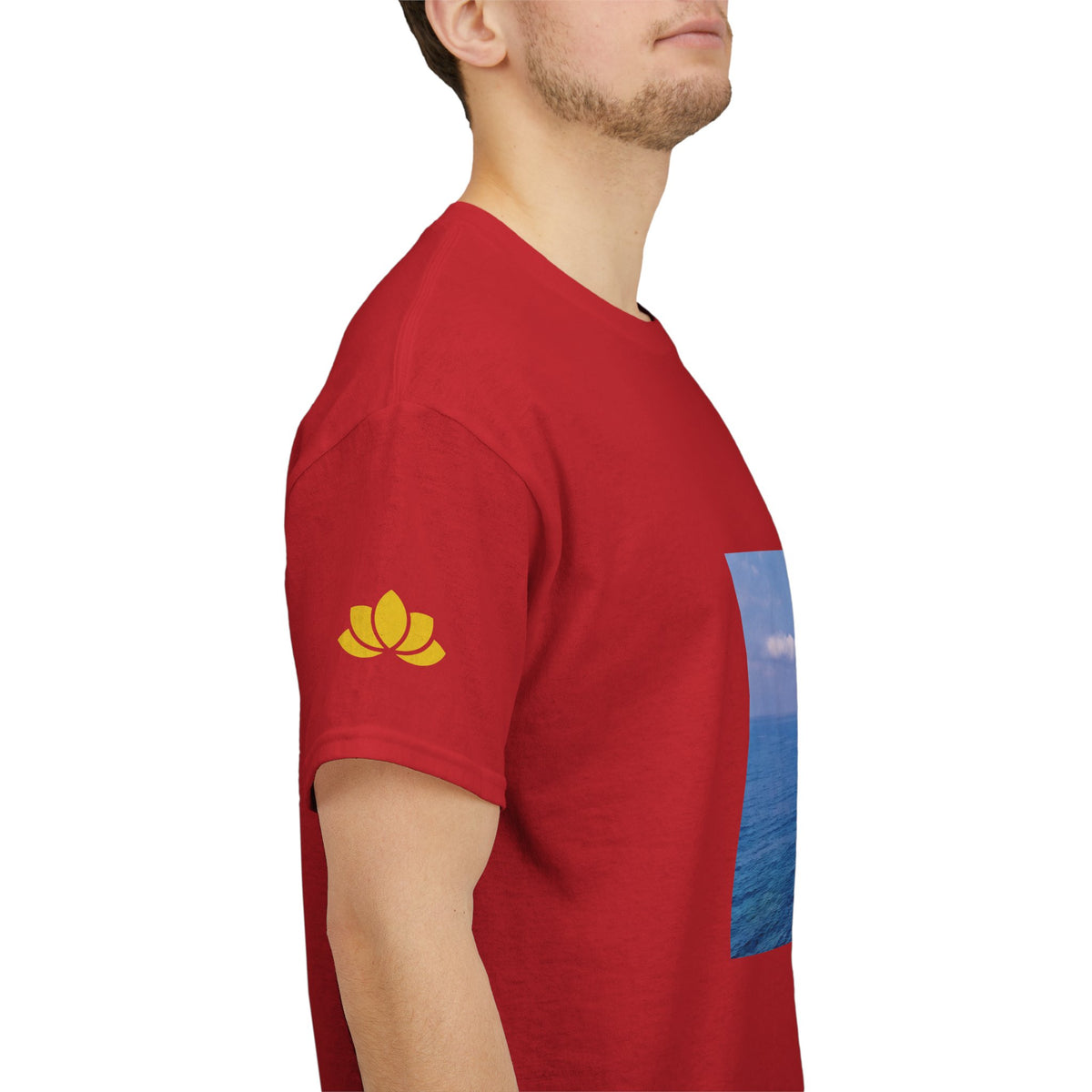 Unisex Heavy Cotton Tee - Sea (Variant 1)