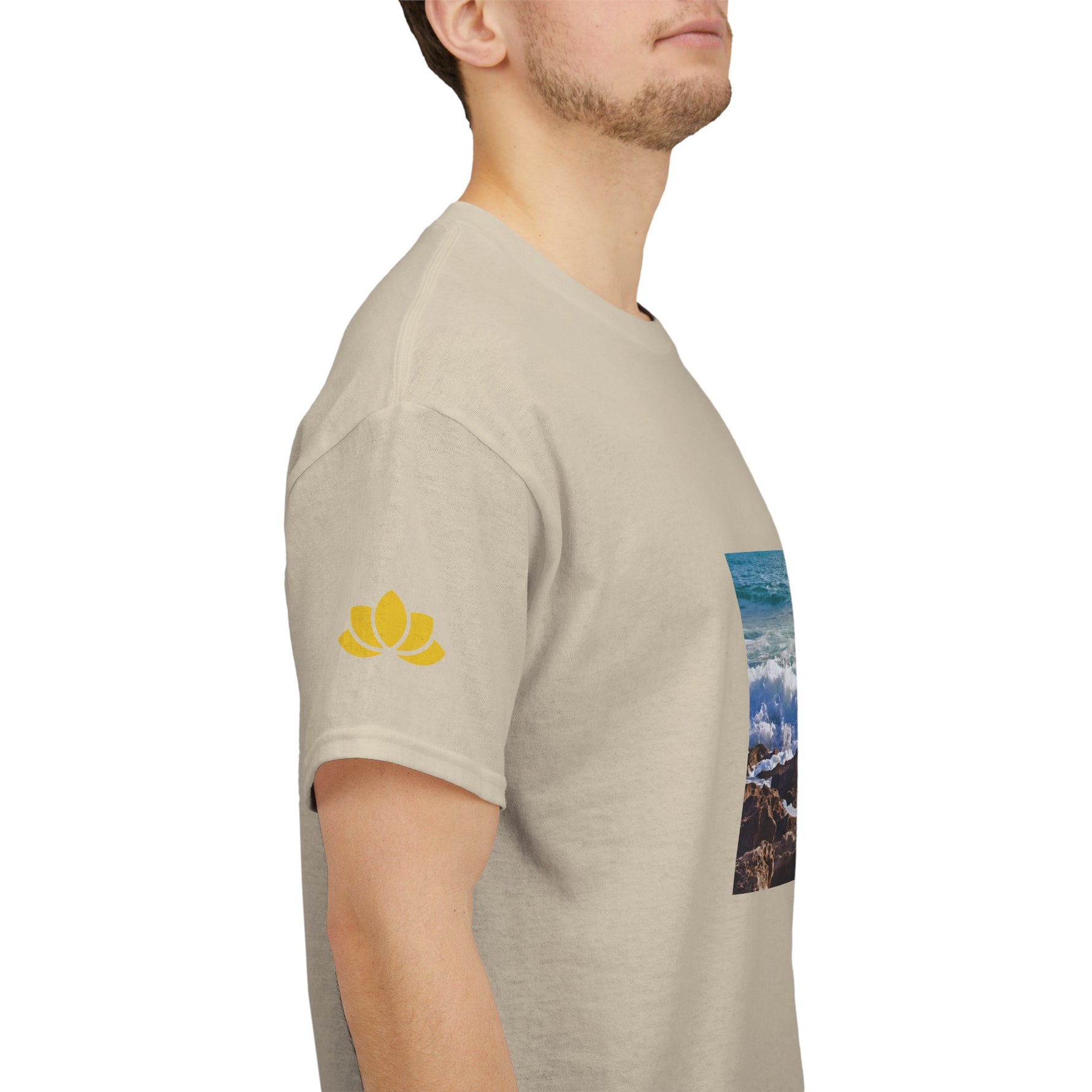 Unisex Heavy Cotton Tee - Sea (Variant 4)