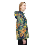 Windbreaker Jacket - Poly Art - Apple's Tree Flower (Variant 2)