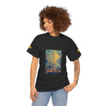 Unisex Heavy Cotton Tee - Poly Art - Forest (Variant 2)