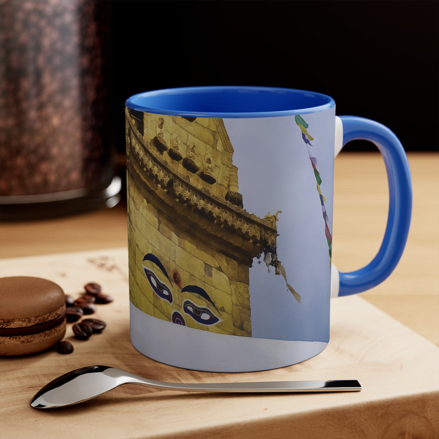 Mug 11oz - Nepal, Stupa with Buddha's Eyes (Variant 1)