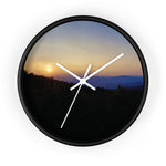 Wall Clock - Sunset Sky (Variant 2)