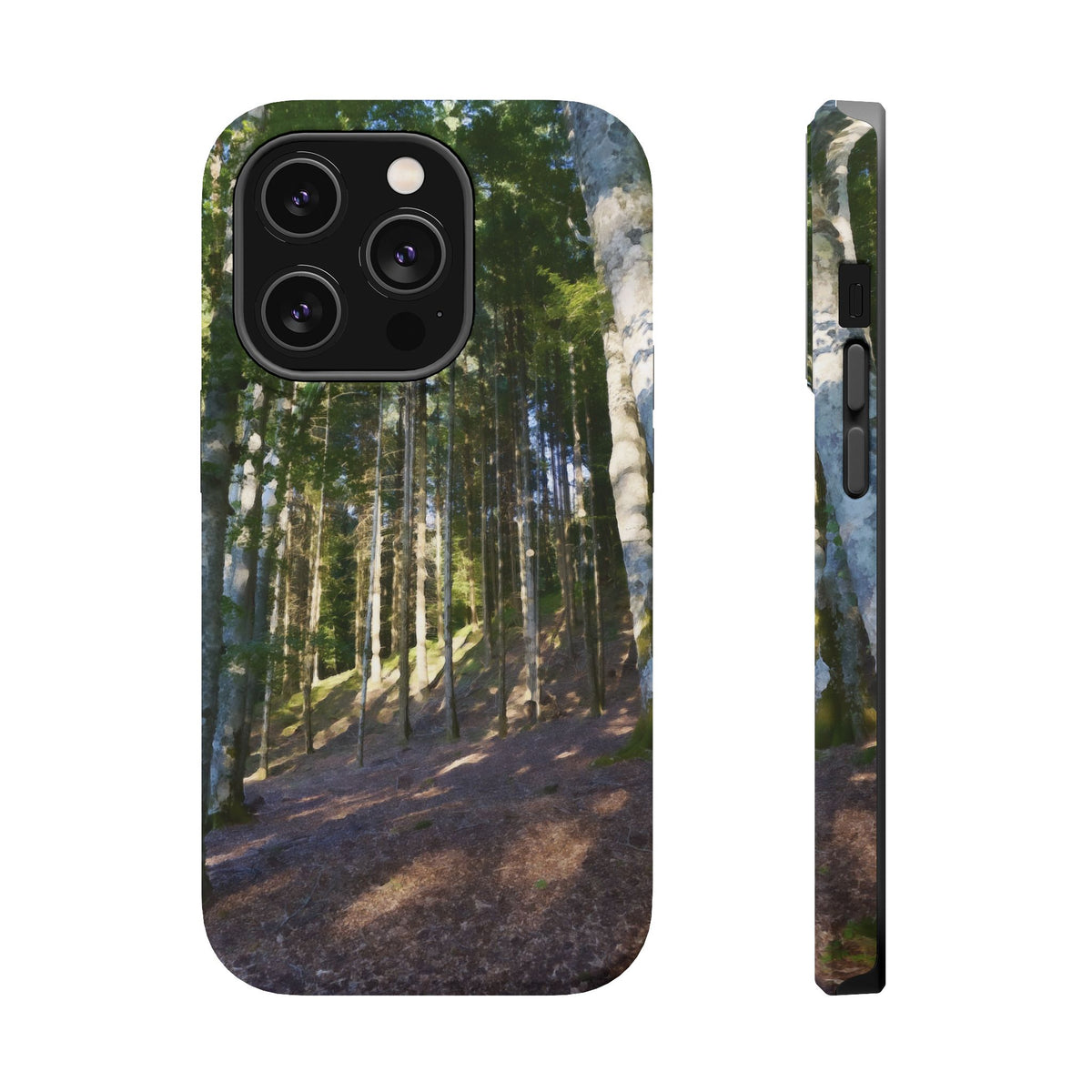 Magnetic Tough Phone Case - Forest (Variant 04)