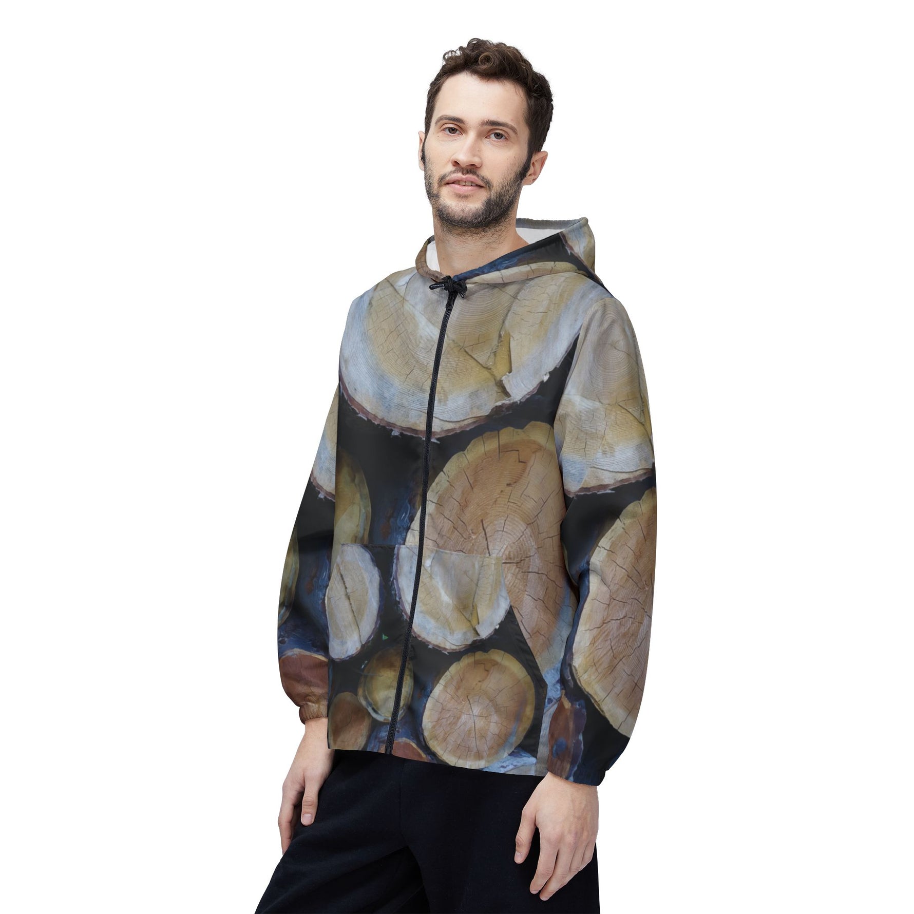 Windbreaker Jacket - Wooden Trunks (Variant 2)