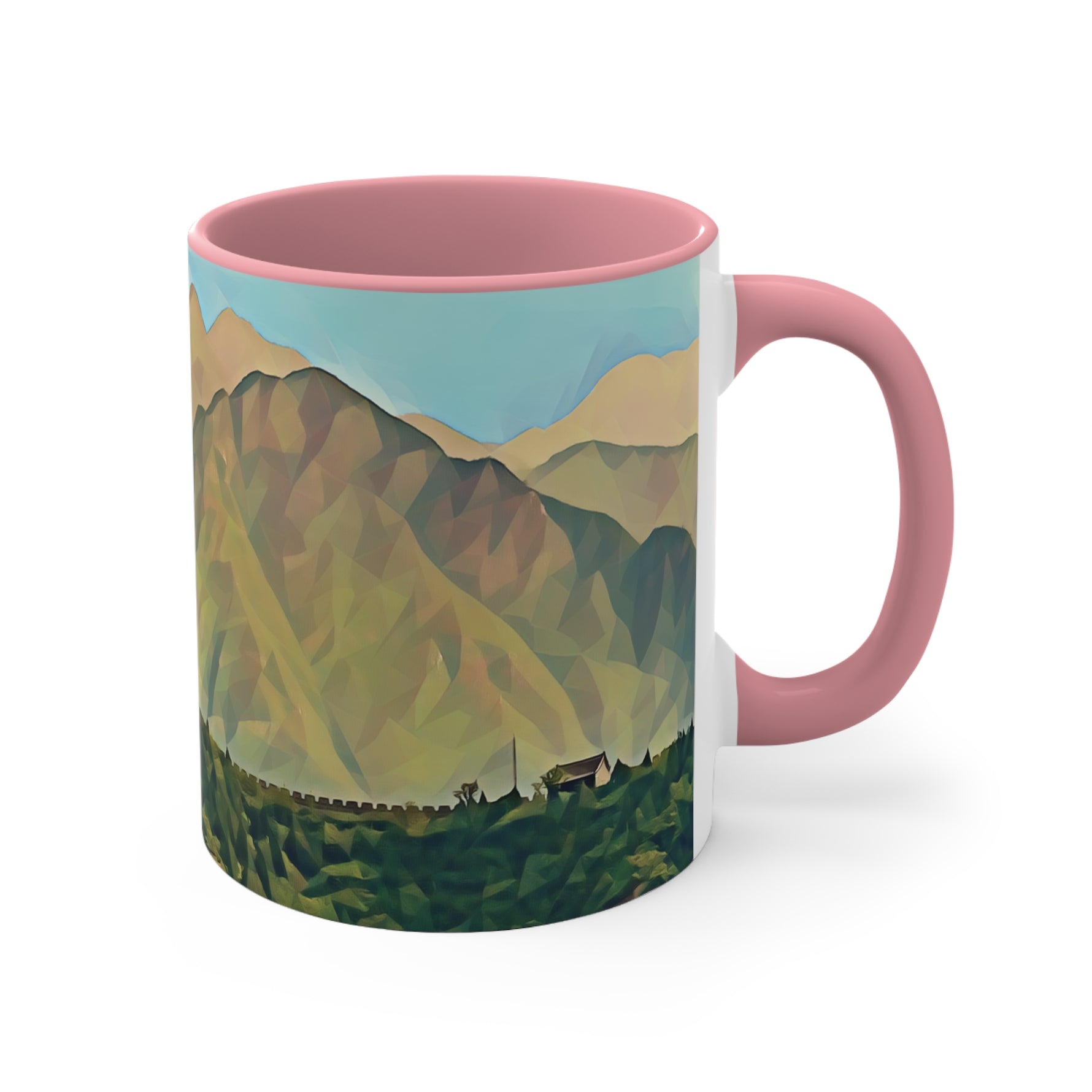 Mug 11oz - Poly Art - China's Great Wall (Variant 1)