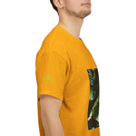 Unisex Heavy Cotton Tee - Flower of Ortensia/Hydrangea Macrophylla