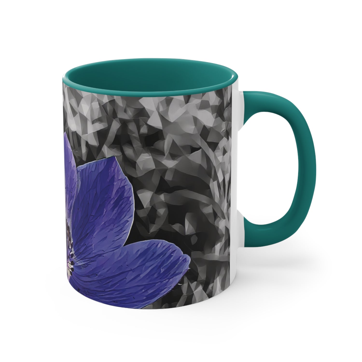 Mug 11oz - Poly Art - Flower of Anemone