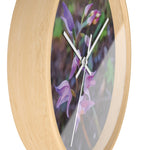 Wall Clock - Flower of Cephalanthera Rubra