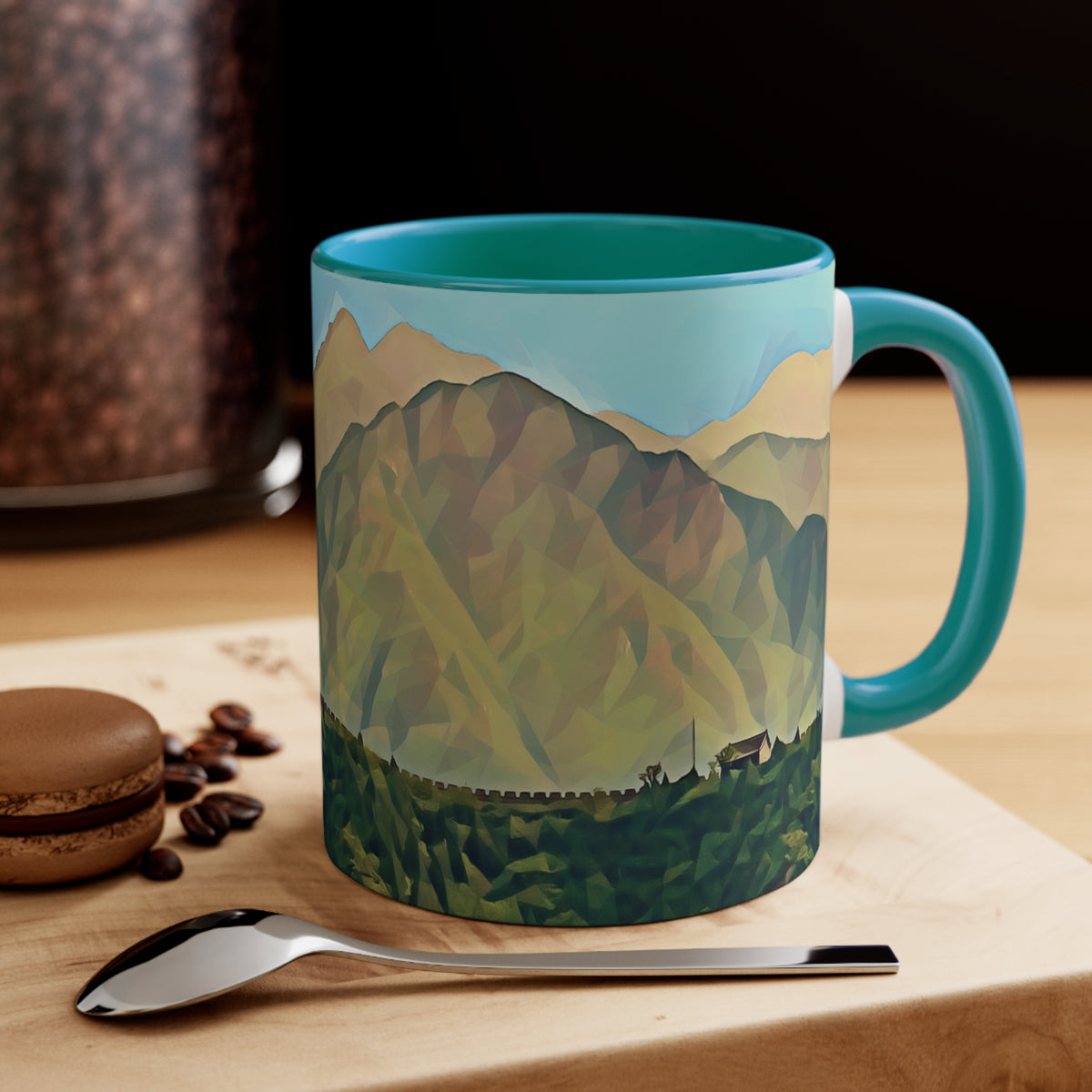 Mug 11oz - Poly Art - China's Great Wall (Variant 1)