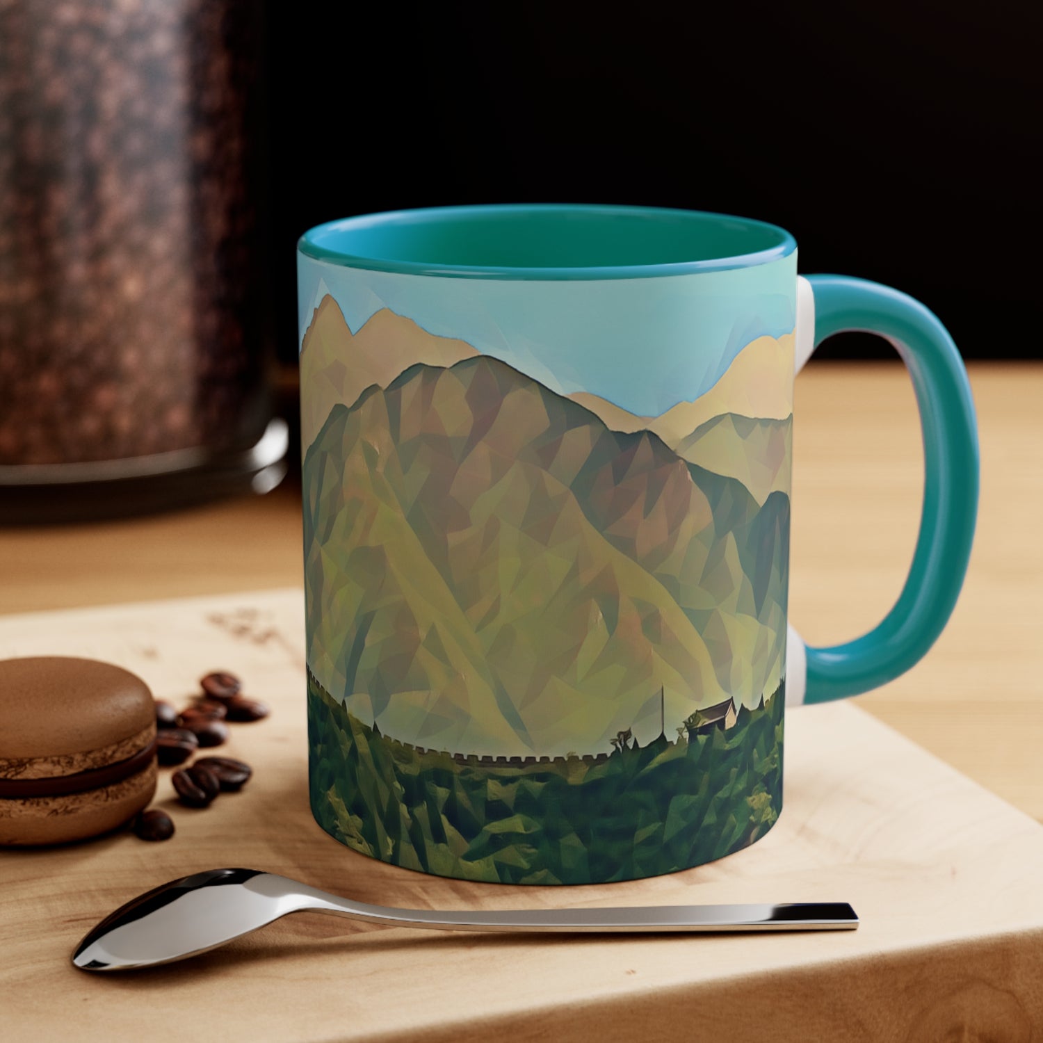 Mug 11oz - Poly Art - China's Great Wall (Variant 1)