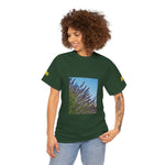 Unisex Heavy Cotton Tee - Flower of Lavender with Bombus