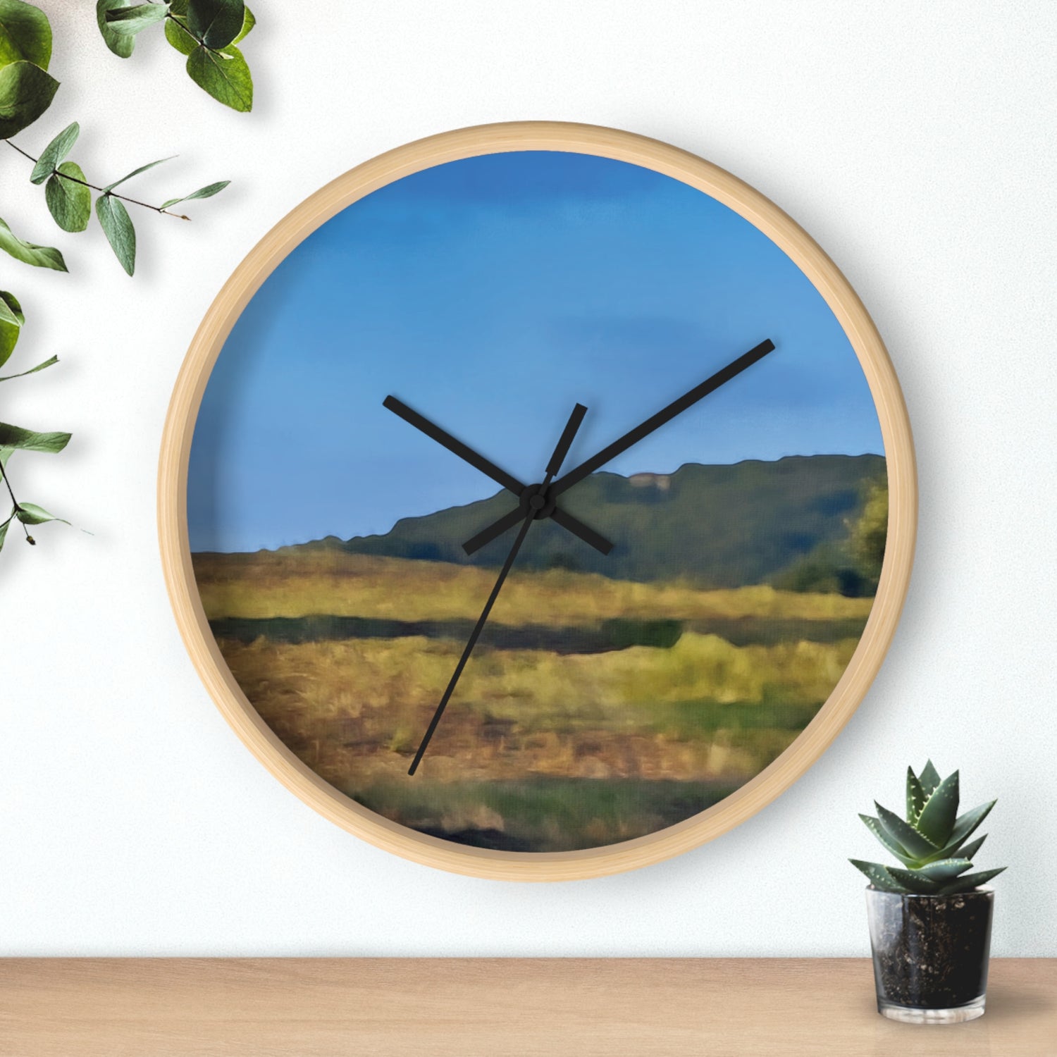 Wall Clock - Tuscan Landscape (Variant 1)