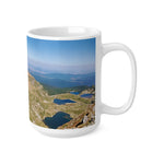 Ceramic White Cup 15oz - Rila Lakes, Bulgaria (Variant 2)
