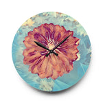 Acrylic Wall Clock - Poly Art - Flower of Dahlia (Variant 1)