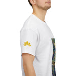 Unisex Heavy Cotton Tee - Poly Art - Flower of Ornithogalum (Variant 2)