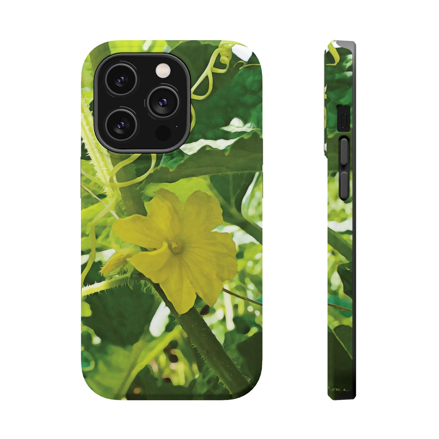 Magnetic Tough Phone Case - Flower of Cucumber