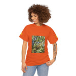 Unisex Heavy Cotton Tee - Apple's Tree Flower